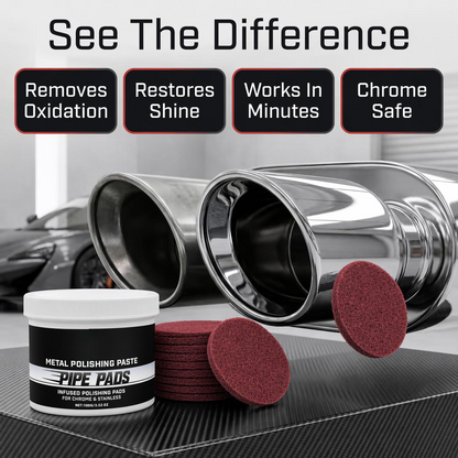 ✨ MirrorFinish Polishing Pads – Helps Reduce Scratches & Oxidation
