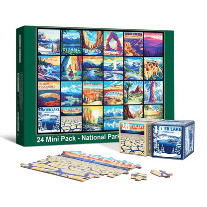 🌎 Travel the World One Puzzle at a Time – 🧩24 Mini Pack 1000-Piece Jigsaw Puzzle