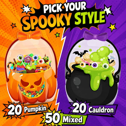 👻 Halloween Goodie Bags – Spooky Trick or Treat Candy Bags for Kids, Parties & Classroom
