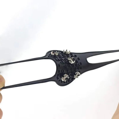 5-Prong Anti-Slip Spikes For Safe Winter Walks – Compatible With All Types Of Footwear