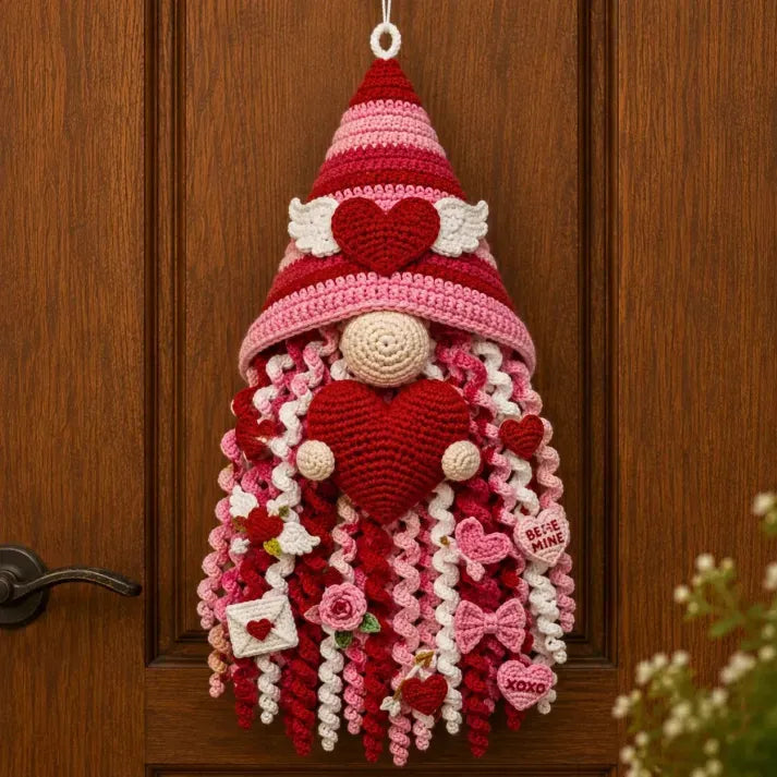 🧶 DIY Seasonal Crochet Door Hanger Kit – 6 Handmade Holiday Designs for Year-Round Home Decor