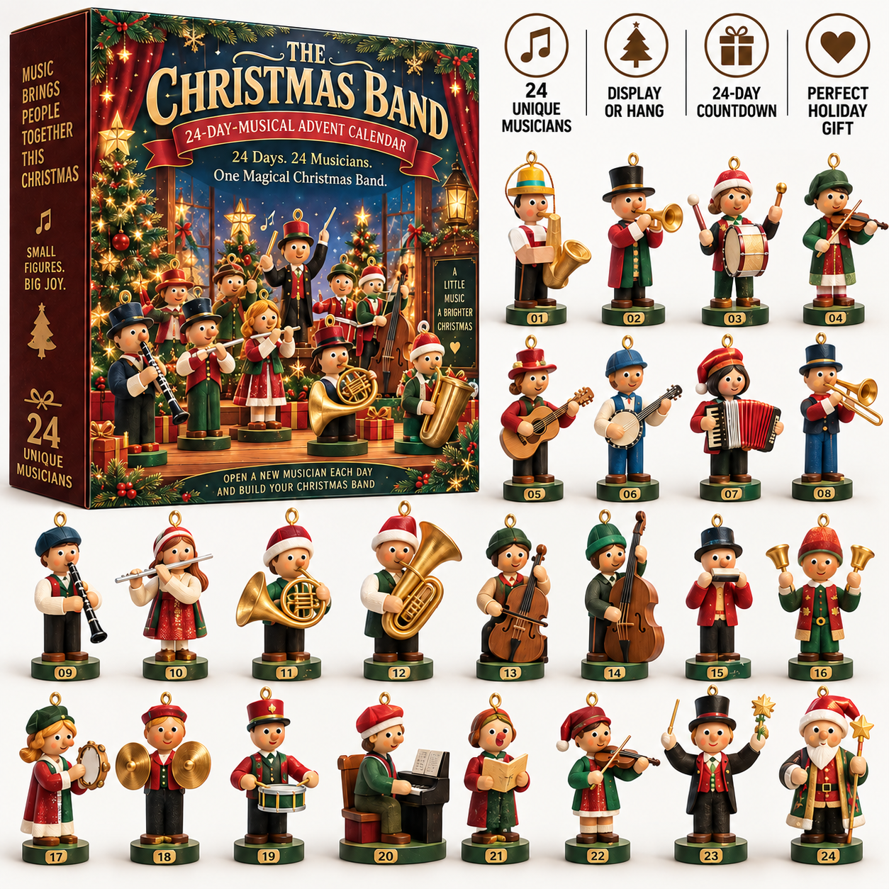 24 Days. 24 Musicians. One Magical Christmas Band. 🎄🎶