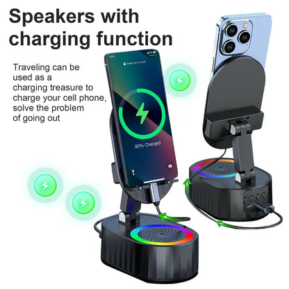 5-in-1 Wireless Smartphone Speaker Bluetooth