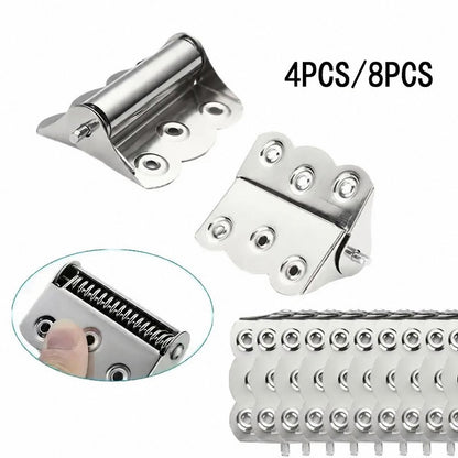🔥LAST DAY 49% OFF - 🛠️🚪Stainless Steel Spring Butterfly Hinges, Self Closing Door Hinges