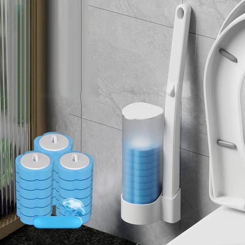 Hands-Free Cleaning Gadget🧽Disposable toilet cleaning tool