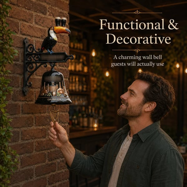 🍺Toucan Doorbell - Bringing the classic Irish pub character to your door