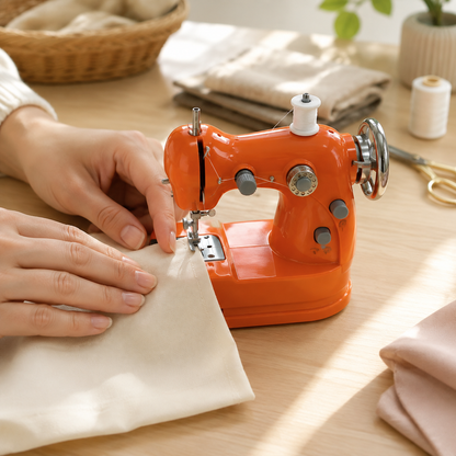 Mini Electric Sewing Machine– Compact Beginner-Friendly Sewing Machine for Home & DIY