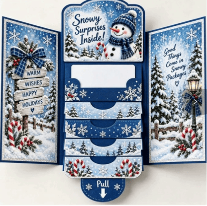 ⏰LAST DAY 50% OFF - 2026 New 🎅💳 Waterfall Christmas Gift Card Booklet ✨
