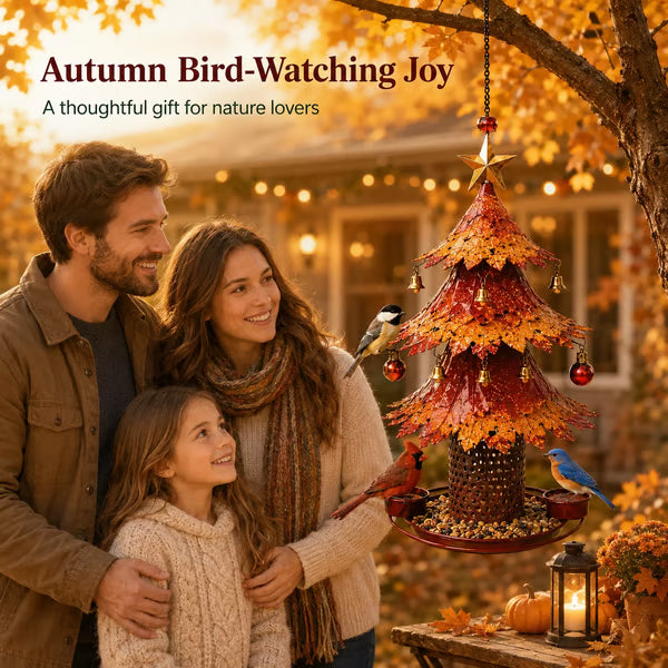 🎄Christmas Tree Bird Feeder🍂Festive Backyard Holiday Decor