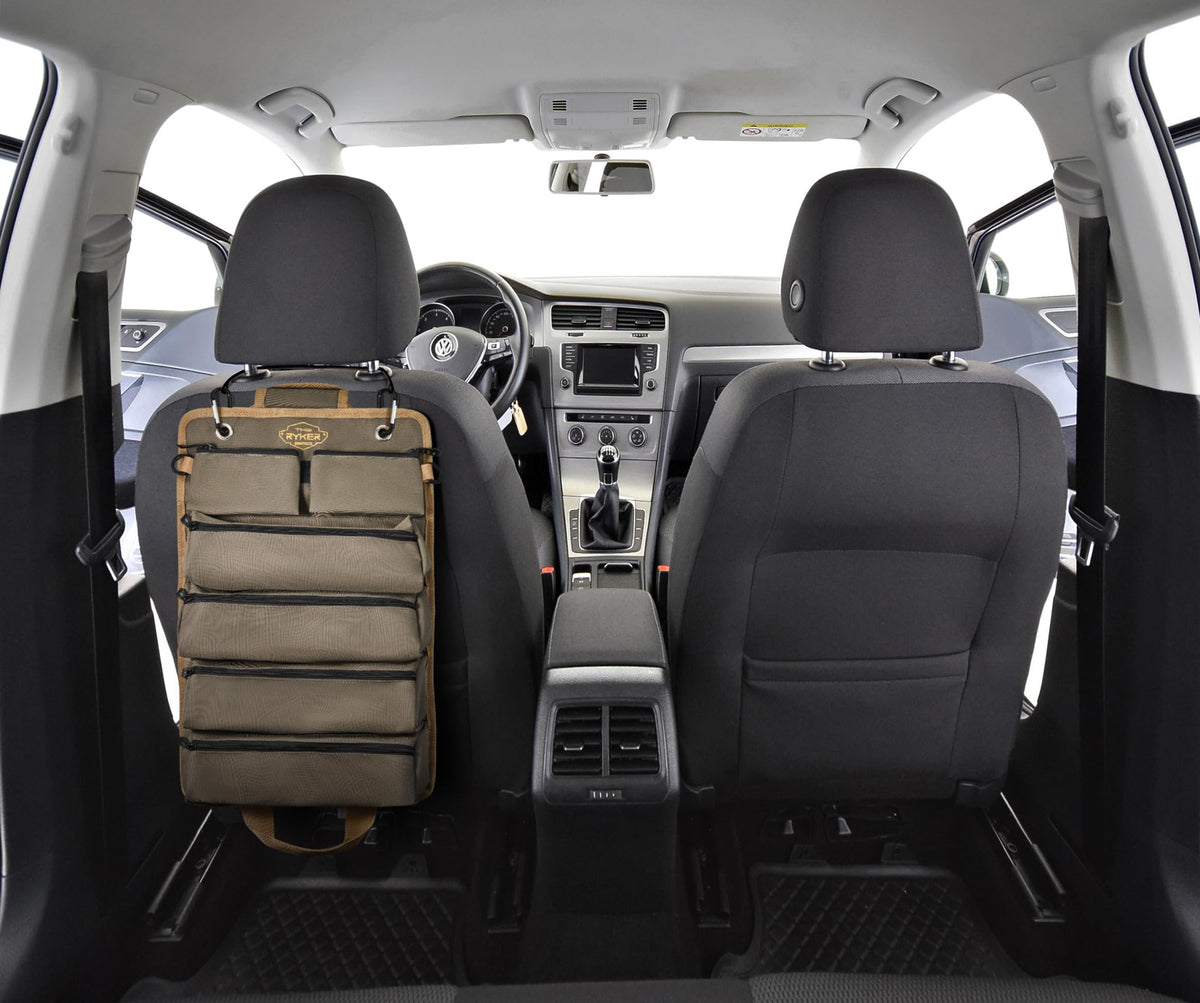 🧰 Heavy Duty Roll Up Tool Bag Organizer with 4 Large Compartments & 2 Detachable Pouches – Portable Canvas Tool Roll for Mechanics, Car, Truck & Motorcycle – Christmas Gift for Men 🎄🎁