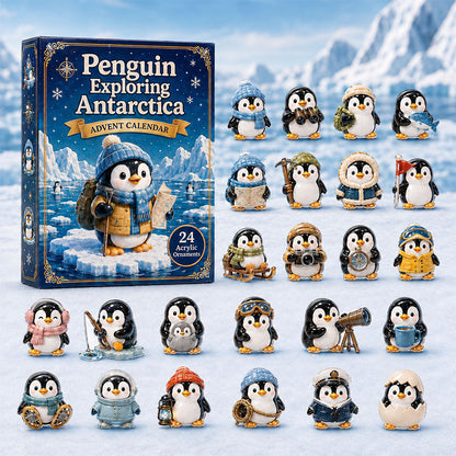 ✨24 Days Penguin Acrylic Ornament Advent Calendar