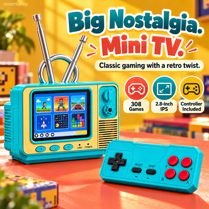 🔥Black Friday Deal🎮GV300 Retro Handheld Game Console – 2.8' IPS Screen, Portable Gaming Device & Gift for Gamers