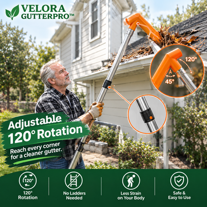 VELORA GUTTERPRO™ — Gutter Cleaning Tool