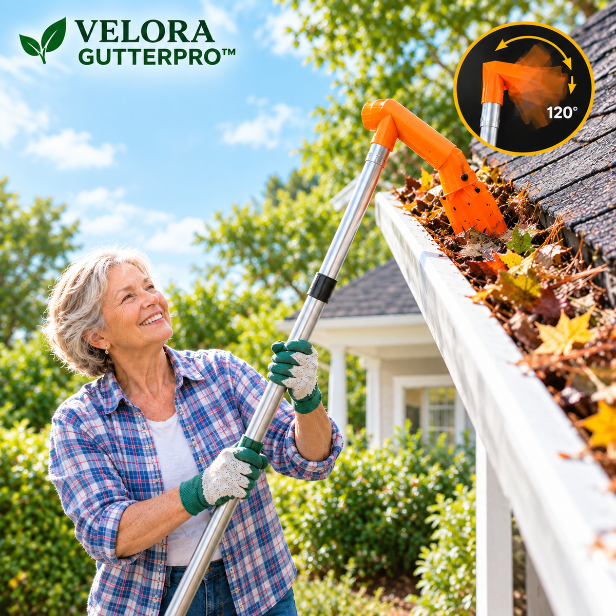 VELORA GUTTERPRO™ — Gutter Cleaning Tool