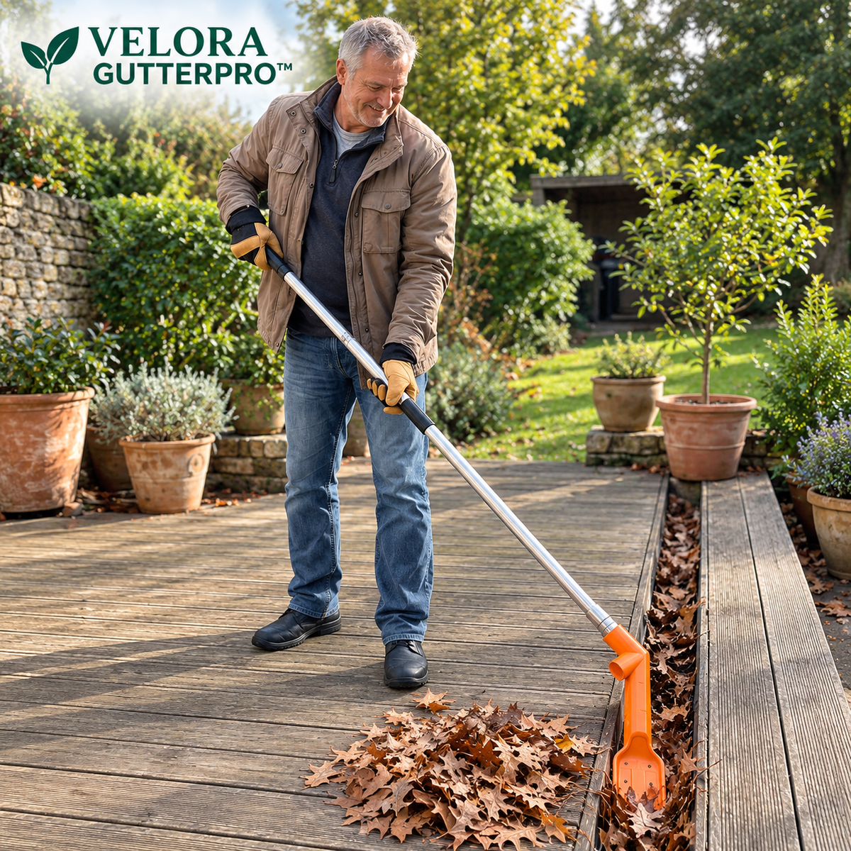 VELORA GUTTERPRO™ — Gutter Cleaning Tool