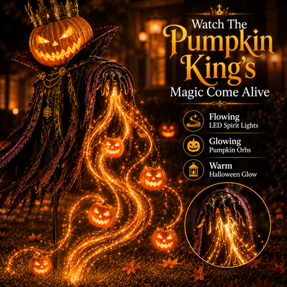 🎁Today 49% OFF🎁🎃Pumpkin King Awakening™ – Flowing LED Halloween Yard Light