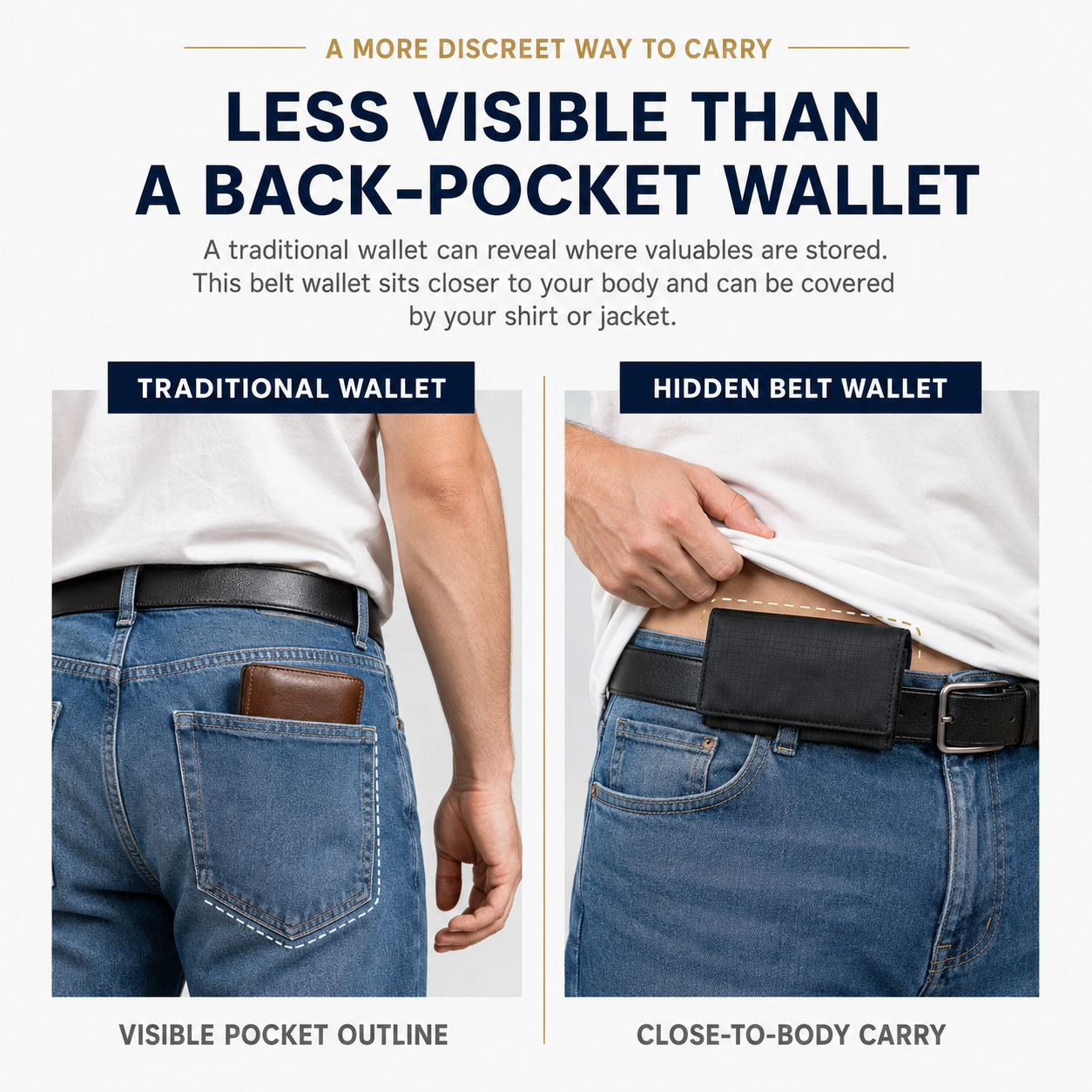 🔥 49% OFF Today | Hidden RFID-Blocking Travel Wallet