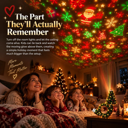 🆕 New Arrival | #1 Best-Seller 🔥🎄Christmas Ceiling Projector – 6 Magical Light Effects for Instant Holiday Magic ✨