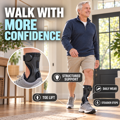 🦶 AFO Foot Drop Support Brace – Toe Lift Ankle Foot Support 🚶