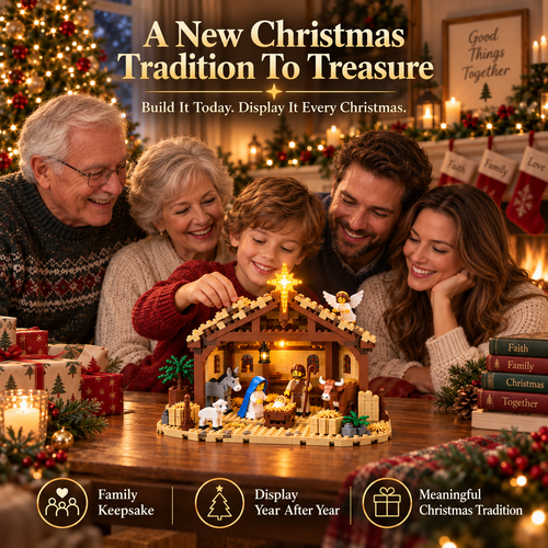 ✝️The Nativity Story Building Block Set
