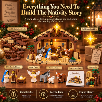 ✝️The Nativity Story Building Block Set
