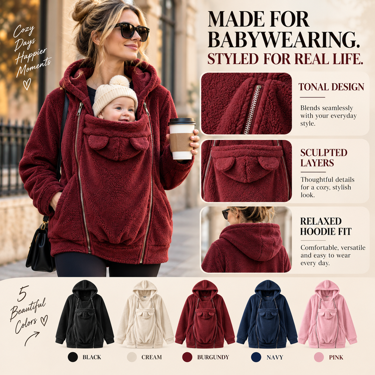 🔥50% OFF👶 BabyJoey Fleece🛡️ Hypoallergenic & Gentle on Baby Skin