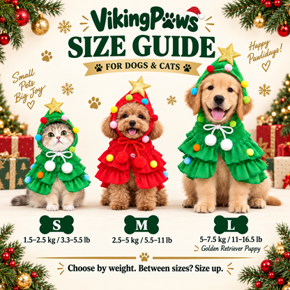 Christmas Tree Pet Costume