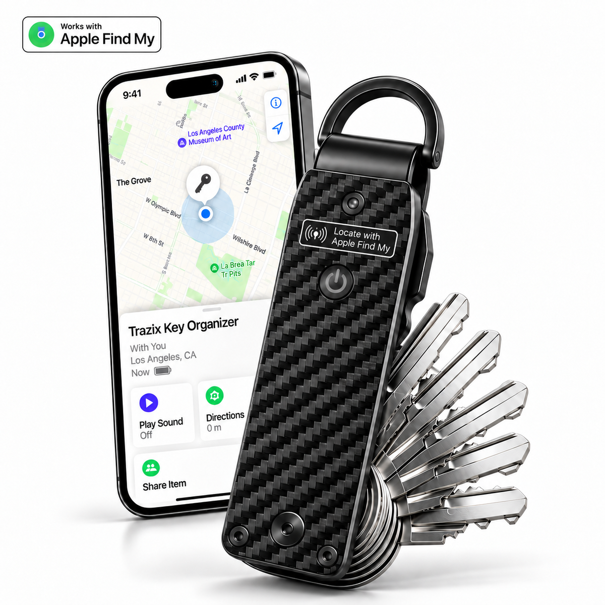 Apple tracker keychain