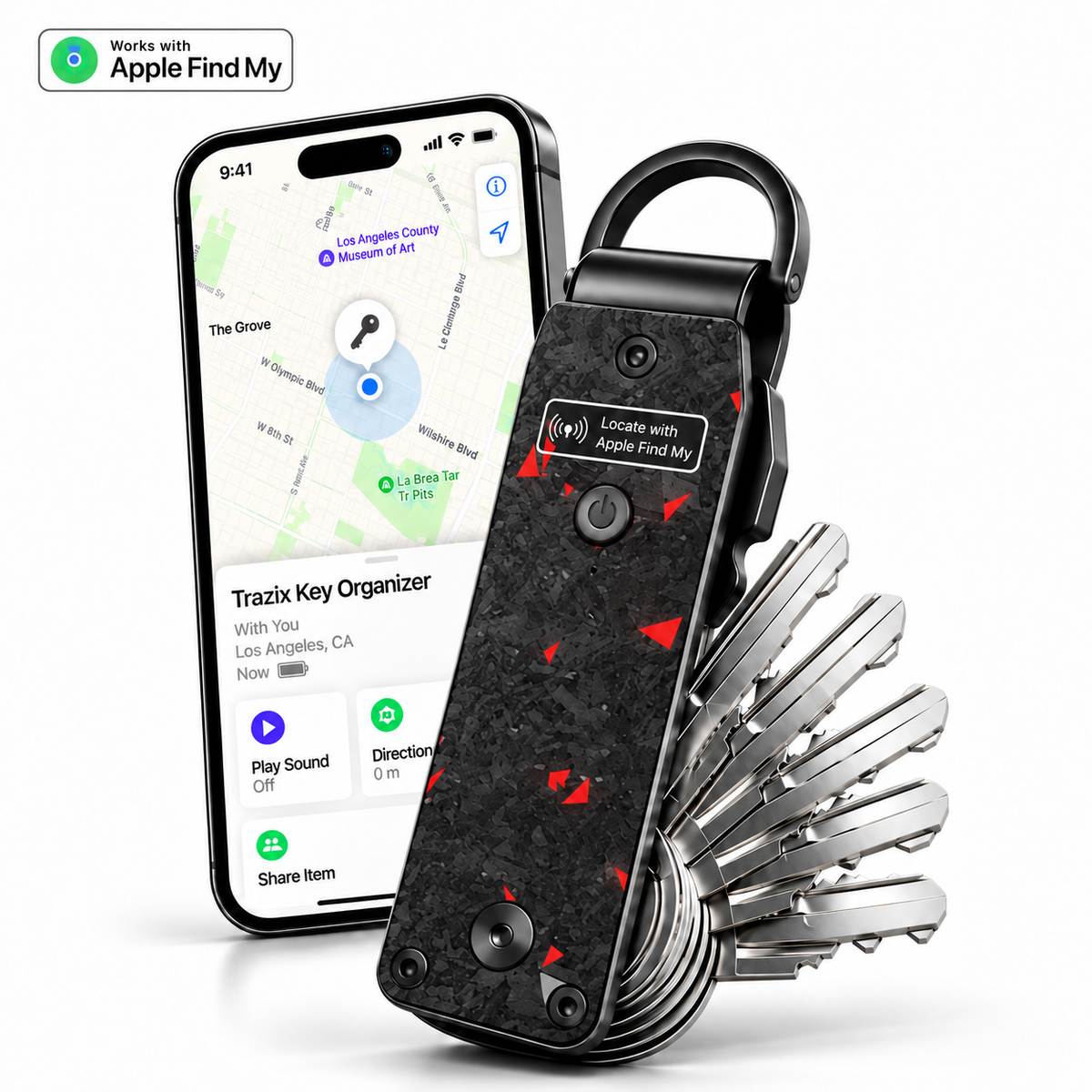 Apple tracker keychain