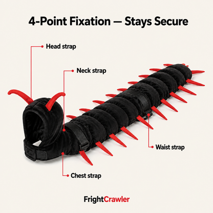 🎃 Creepy Centipede Pet Costume – Funny Halloween Outfit for Pets