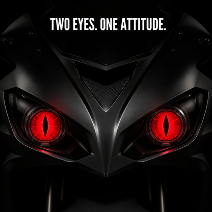 👀 Custom LED Eyes – Awaken Your Ride