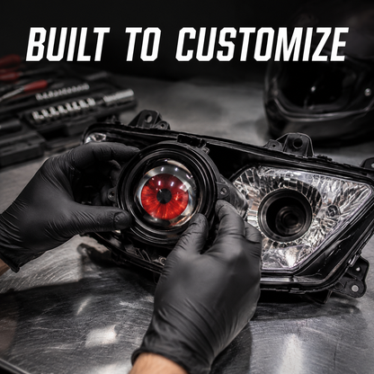 👀 Custom LED Eyes – Awaken Your Ride