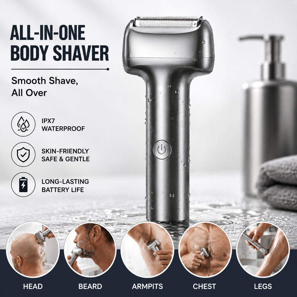 2026 Upgraded Electric Linear Shaver