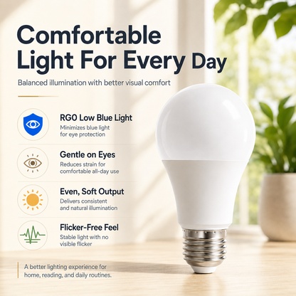 🌞 50% OFF Full Spectrum LED Light Bulb ✨ Ra97 Natural Daylight For A Brighter Home