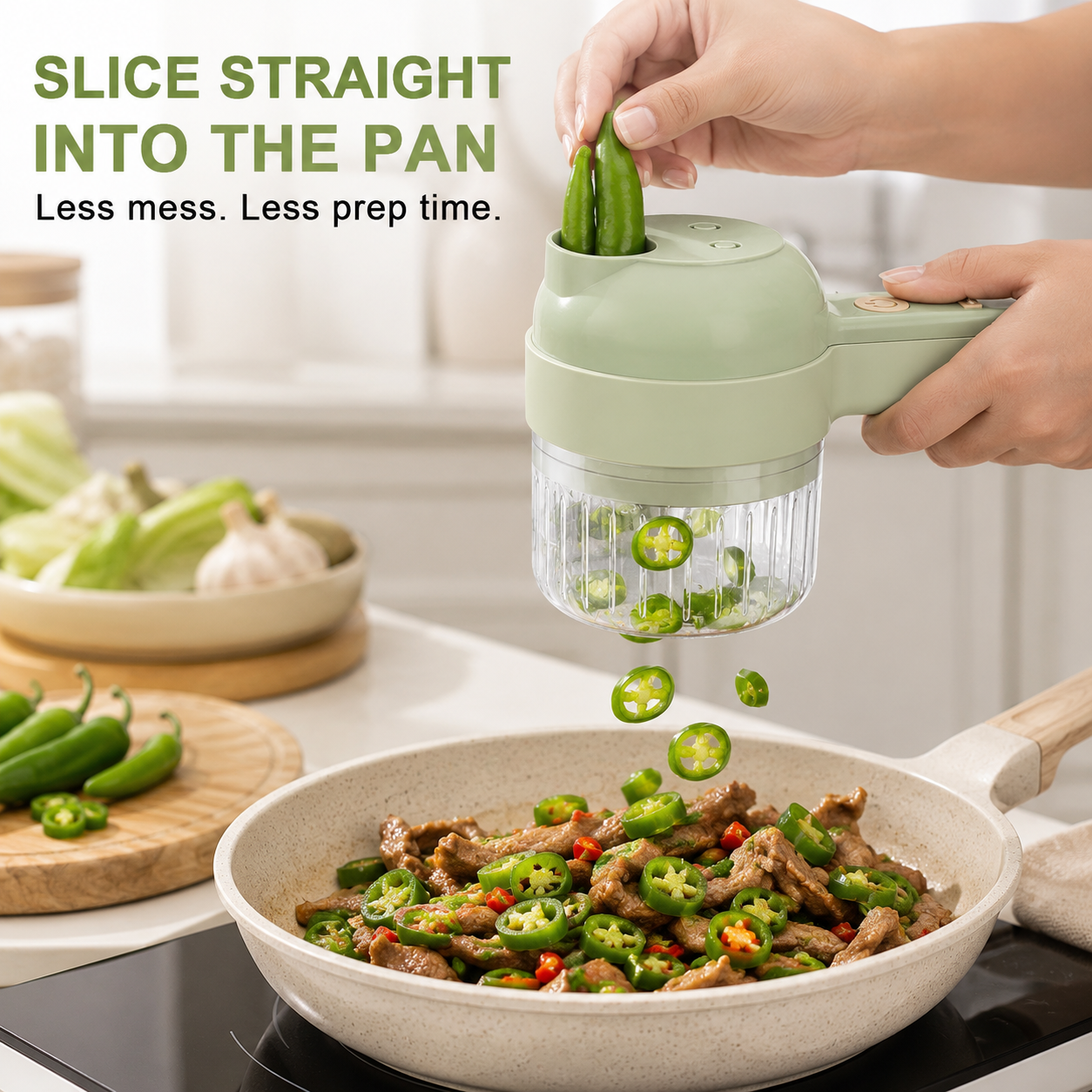 🥳50% OFF NOW!💞50K+ SOLD!💥 Wireless Food Processor – Cordless, one-touch chop. Perfect for arthritic hands. Kitchen prep made easy⚡🥗