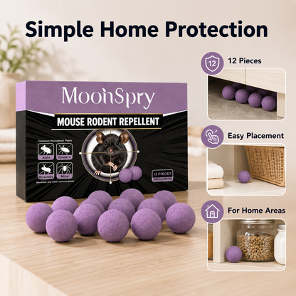 🐭 Natural Peppermint Oil Rodent Repellent Pucks for Garage, Car Engine, and Home Protection