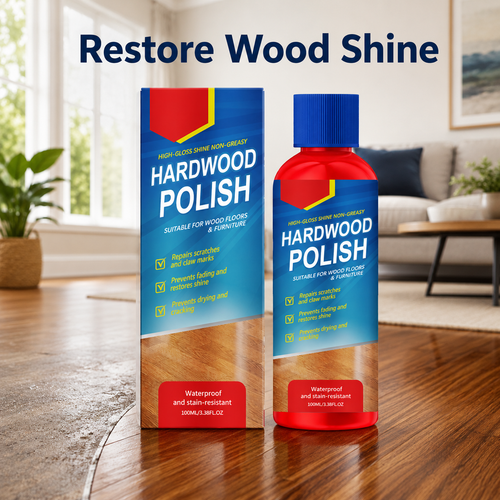 ✨ Hardwood Floor Restorer and Polish for Instant Scratch Repair and High-Gloss Protection