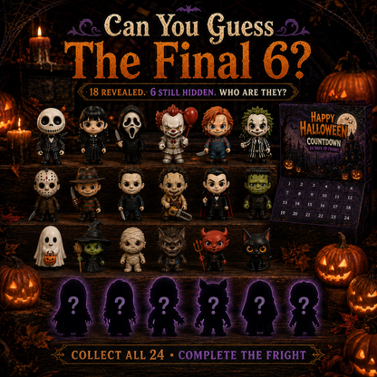 🔥Limited 50% OFF🎃👻Spooky Countdown 🕯️|🎃 24 Days of Halloween Surprises👻One Surprise a Day.🔥 Endless Halloween Fun.🌟