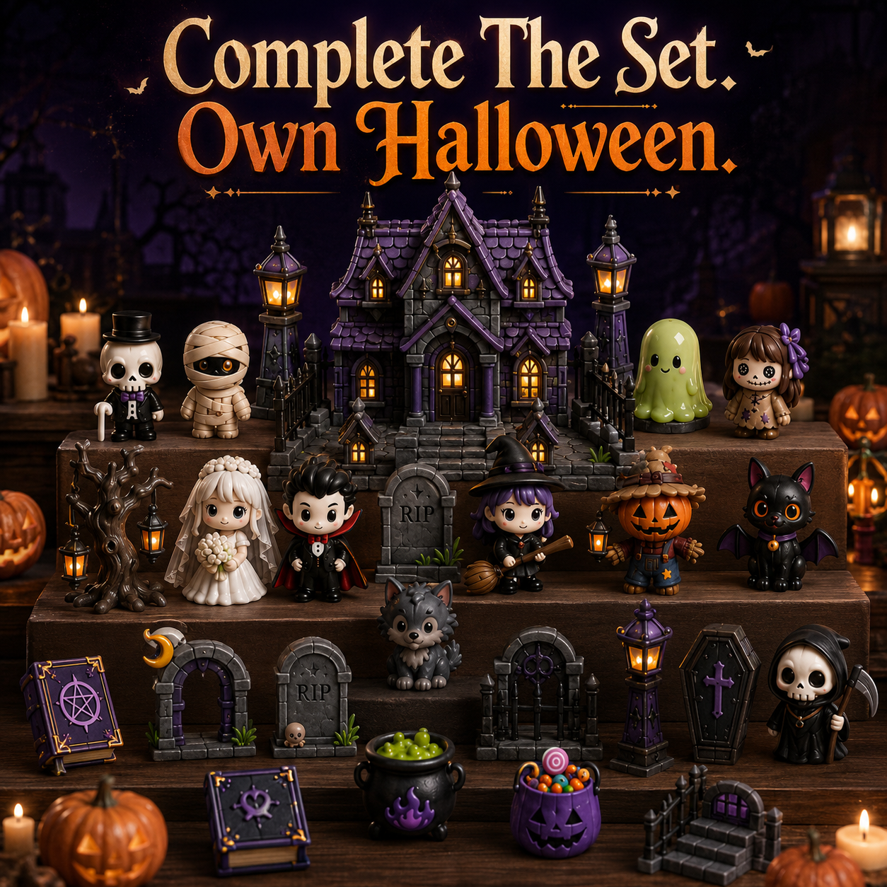 🔥Limited 50% OFF🎃👻Spooky Countdown 🕯️|🎃 24 Days of Halloween Surprises👻One Surprise a Day.🔥 Endless Halloween Fun.🌟