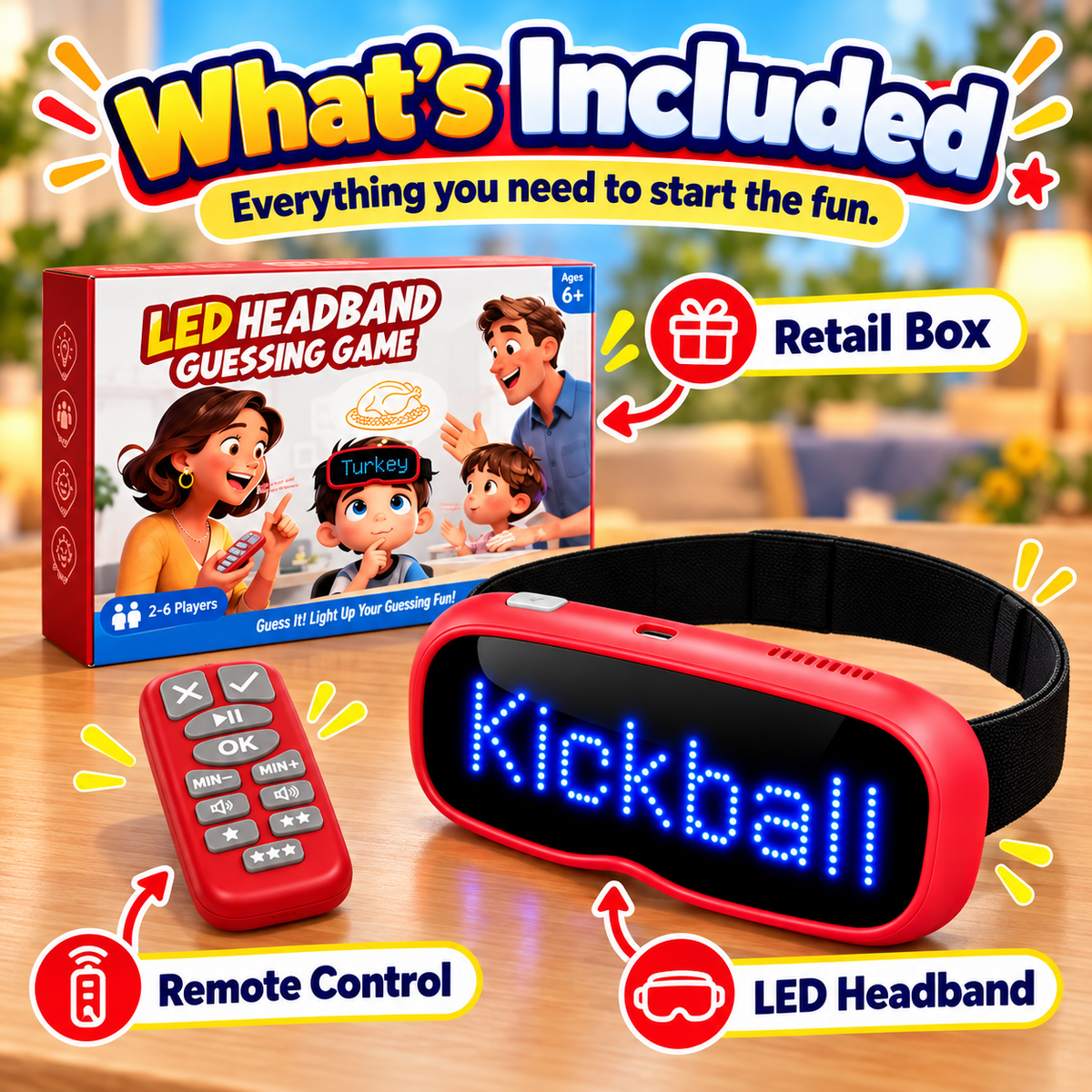 😂 50% OFF Today! Laugh-Out-Loud Headband Word Guessing Game for 2–6 Players