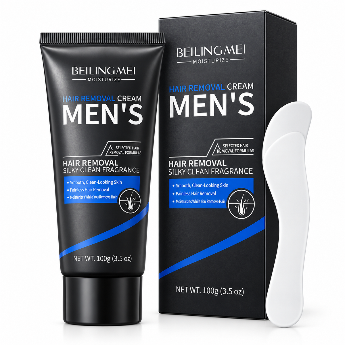 Men’s Hair Removal Cream – Smooth, Clean-Looking Skin for Chest, Arms, Legs & Back