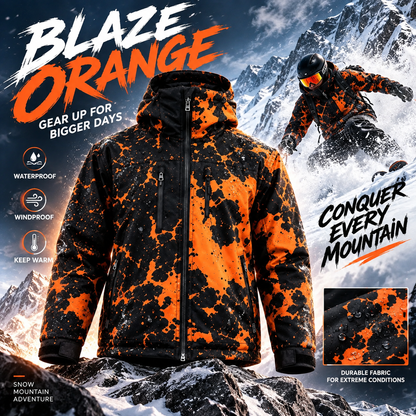 ❄️ Snow-Activated Jacket – Two Looks in One