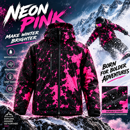 ❄️ Snow-Activated Jacket – Two Looks in One