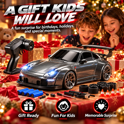 🚗 50% OFF 2.4GHz RC Drift Car For Kids – High Speed Remote Control Racing Fun Toy