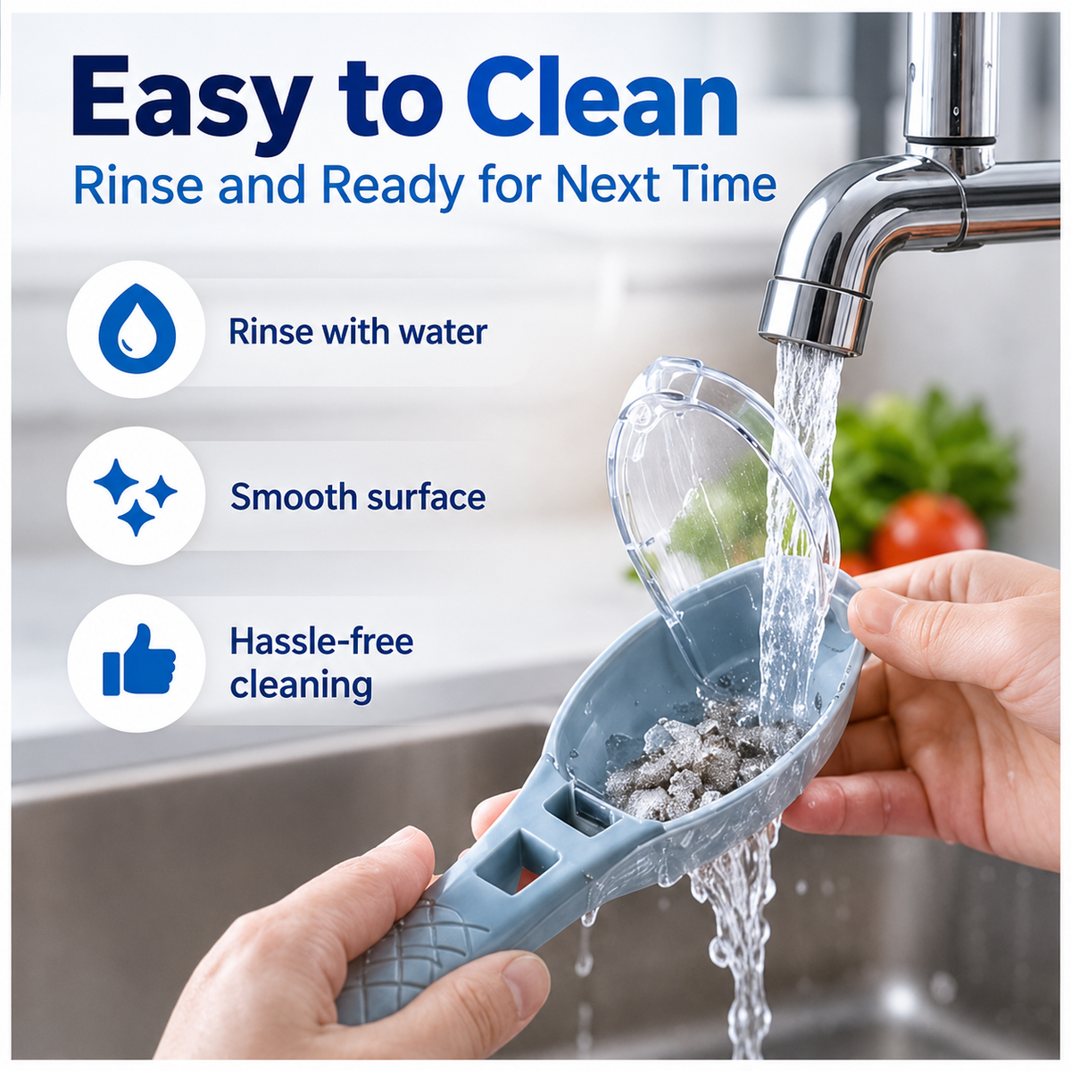 🐟 Mess-Free Fish Scale Scraper – Faster & Easier Cleaning, No Flying Scales ✨