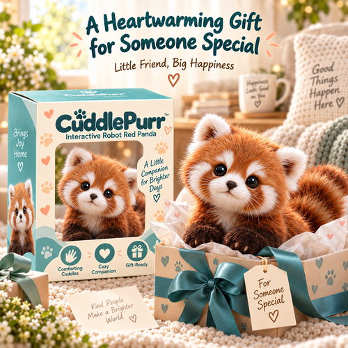 ❤️🐾Last Day 49% OFF🐼Red Panda – Interactive Plush Companion | A Little Friend, A Lot of Love
