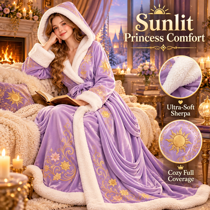 👑 Princess Heated Robe ✨ Wrap Yourself in Royal Warmth
