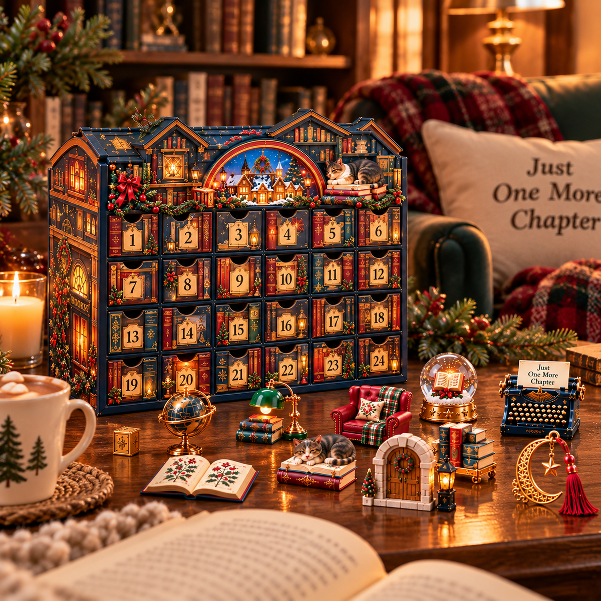 24 Nights of Bookish Joy — A Cozy Countdown for Readers