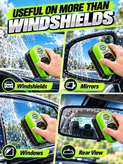 🚗 Car Care Deal – Windshield Glass Cleaning Pad ✨ Oil-Film Removing Brush for Clearer, Rain-Resistant Auto Glass 💧