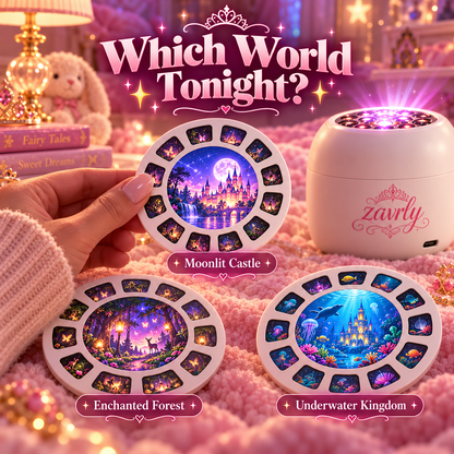 🏰 Fairytale Room Projector for Kids – Castles, Fairies & Magical Bedtime Scenes